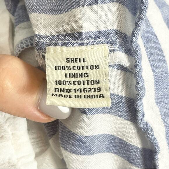 Sim & Sam Mini Summer Dress Blue and White Stripes Women’s size S\ - Picture 11 of 12